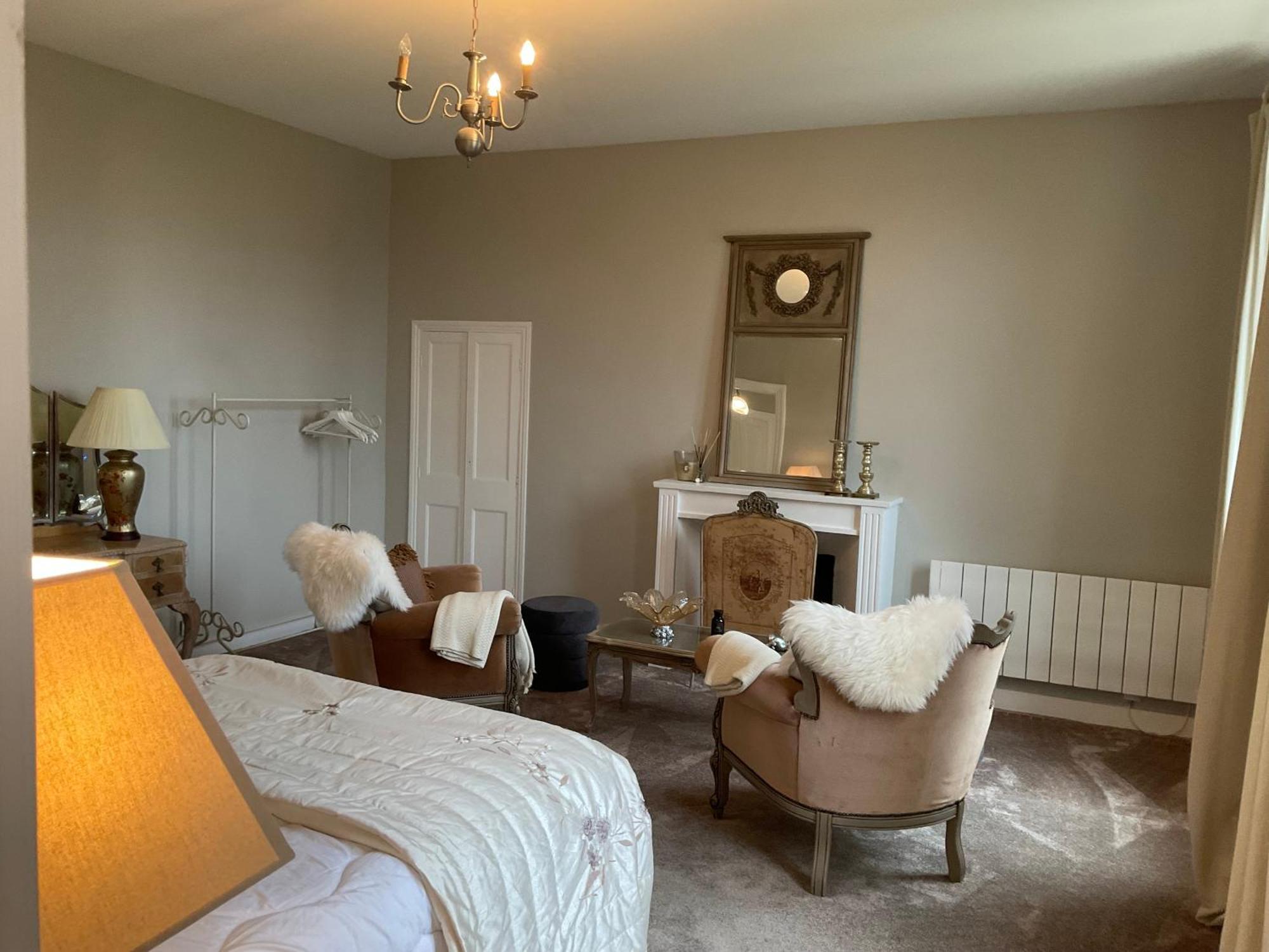 Le Bourg Bed & Breakfast Asnieres-en-Bessin Exterior foto
